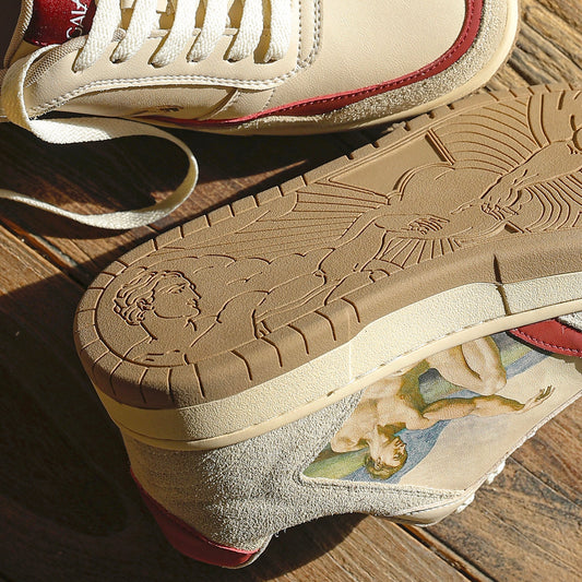 Dawid | Sneakersy w Stylu Old Money